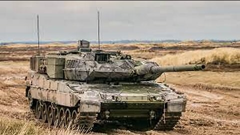 Rusos desintegran otro Leopard Aleman de la OTAN/Ucrania cerca de Verbovoye