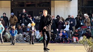 Tony Hawk at Detroit Thanksgiving Day Parade 2022