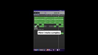 How I make samples