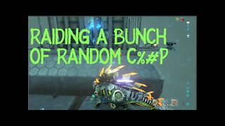 RAIDING RANDOM C#&P FOR PROFIT S:4 EP:20 solo raids, small tribes, xbox, official, pvp