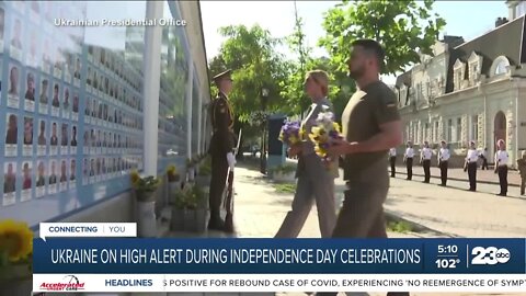 Ukraine on high alert during independence day celebrations