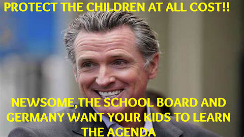 GAVIN NEWSOME SAYS DO AS I SAY,, SCHOOLS FULL OF PEDOPHILES HERE IN THE U S AND ABROAD!!??