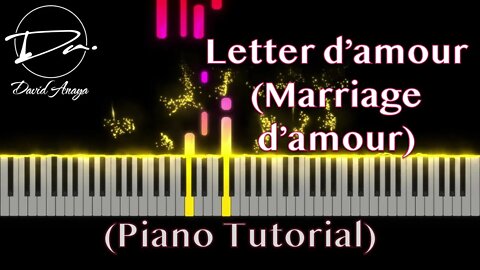Letter d'amour (Mariage d'amour 2) | David Anaya