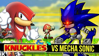 Historia SECRETA do KNUCKLES no SONIC 3 | Knuckles vs Mecha Sonic #shorts