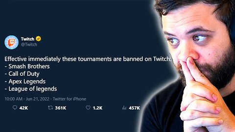 RIP Esports: Twitch's Policies Threaten Smash, CoD, and Apex Competitive Scene