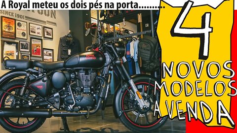 A ROYAL METEU os 2 PÉS NA PORTA: 4 NOVOS modelos A VENDA no BRASIL