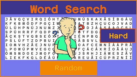 Word Search - Challenge 11/18/2022 - Hard - Random