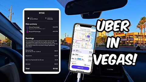 Driving Uber & Lyft in Las Vegas | This is How Much I Made