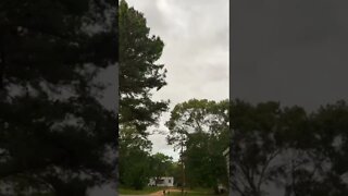 Here is the wind in Monticello Arkansas from Sunday May 15th 2022 storms