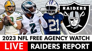 Raiders 2023 NFL Free Agency Tracker LIVE - Day 3