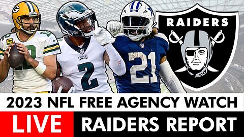 Raiders 2023 NFL Free Agency Tracker LIVE - Day 3