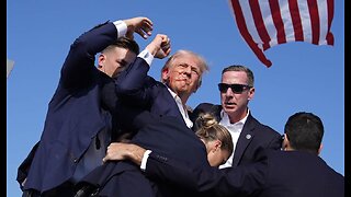 Trump Praises Female Secret Service Agent Who Defended Him, Calls Critics 'Fake News'