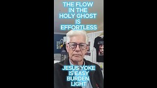 Jesus Burden is Light and if its from the Lord it will FLOW EFFORTLESSLY