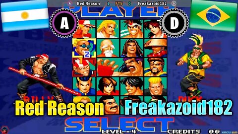 Real Bout Fatal Fury Special (Red Reason Vs. Freakazoid182) [Argentina Vs. Brazil]