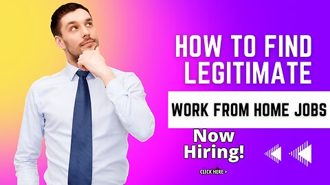 How to Find Legitimate Work from Home Jobs in 2023
