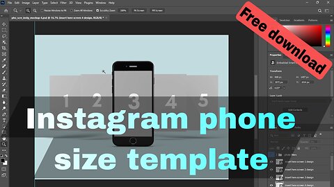 Instagram phone size templates |Bulk GFX|