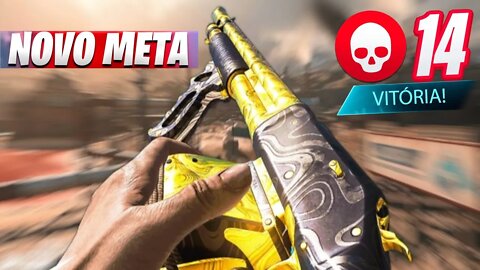 NOVA META QUEBRADO DO WARZONE: ESCOPETA DE COMBATE 🔥😱