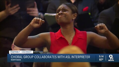 Choral group teams up with ASL interpreter