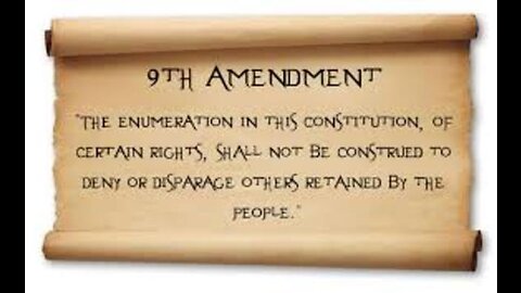 Constitution Wednesday: 9th Amendment