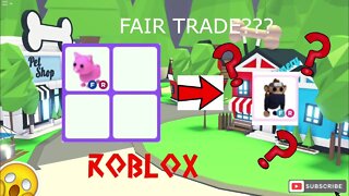 I traded my Fly Ride Pink Cat! Roblox Adopt Me.