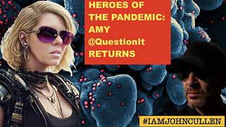 Amy @QuestionIt Returns to Re-Visit the Avian Flu Timeline, & Crimson Contagion w/ host, John Cullen