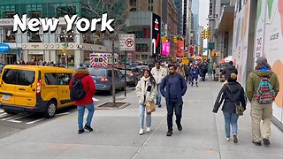 NYC Walk 2023 - Walking The Streets Of New York City