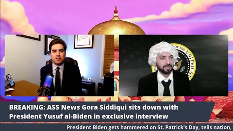 President Yusuf al-Biden sits down with ASS News | Habibi Power Hour Cold Open