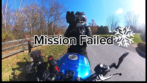 Mission Failed- XSR900 Trout Trip