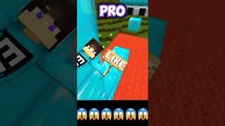 Noob vs pro vs hacker no minecraft 😱😱😱😱😱☠🔥🔥🔥🔥#minecraft #shorts #gaming