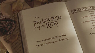 The Fellowship of the Ring - The Appendices Pt. 2 | Making Words Into Images (ITA SUB)