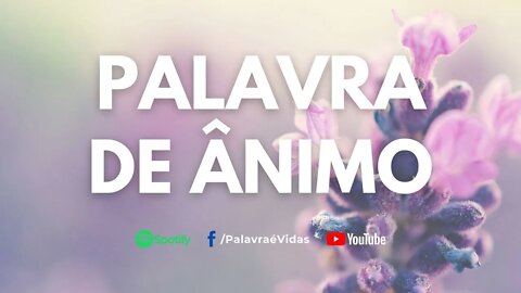 Na mão direita de Deus NÃO TEMAS - Palavra de Ânimo Hoje