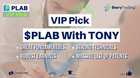 VIP Pick $PLAB with Tony | StoryTrading
