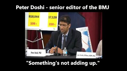 Dr. Peter Doshi speaks out