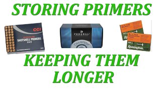 Primer storage for longevity thoughts and other primer related info.