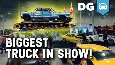 We Crammed a Squarebody swapped TANK into the Most Canadian Car Show Ever!