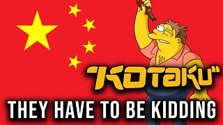 So, Kotaku Is DEFENDING China’s HORRIBLE Gaming Policies