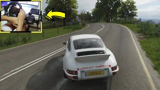 PORSCHE 911 CARRERA RS Forza Horizon 4 gameplay Logitech g29