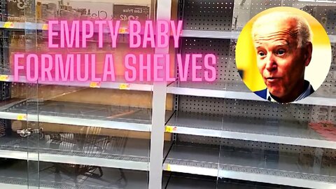 Baby Formula Shelves STILL EMPTY at Broward Walmart 06-02-22