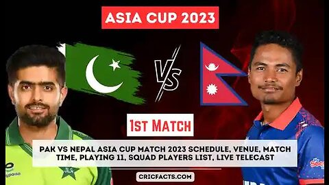 Highlights Pakistan Vs Nepal Match