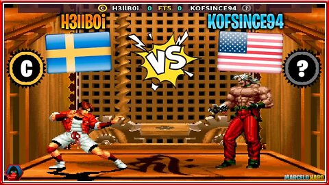 The King of Fighters '95 (H3llB0i Vs. KOFSINCE94) [Sweden Vs. U.S.A]