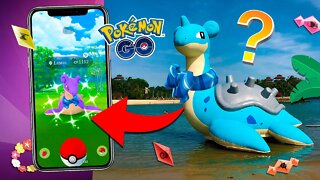 SURTEI com o SHINY MAIS RARO do Festival Aquático! Gameplay BRILHANTE DEMAIS! Pokémon GO