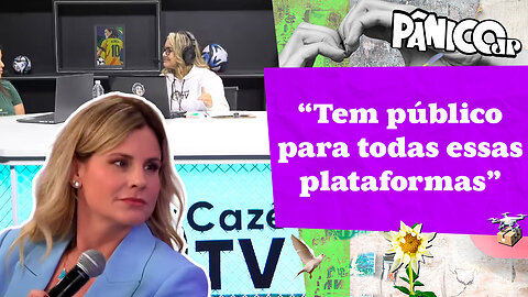 JANAINA XAVIER DÁ OPINIÃO SOBRE LOCUÇÃO FEMININA NO FUTEBOL E DOMÍNIO DOS STREAMINGS NA COPA DE 22