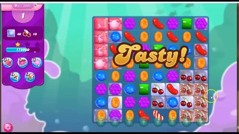 Tutorial: Bubblegum Pop Candy, Candy Crush Level 2697 Talkthrough, 22 Moves 0 Boosters