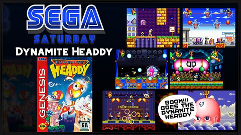 SEGA Saturday - Dynamite Headdy (Playthrough)