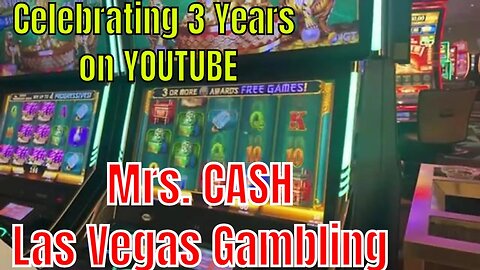 Celebrating 3 Years on YOUTUBE - RETRO -✅ Gambling with MRS CASH - Halloween 2022 - SHARED WINNINGS