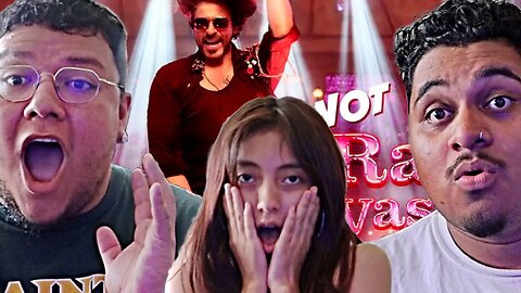 Americans React To Jawan: Not Ramaiya Vastavaiya | ShahRukh Khan | Nayanthara | Krusty Vlogs