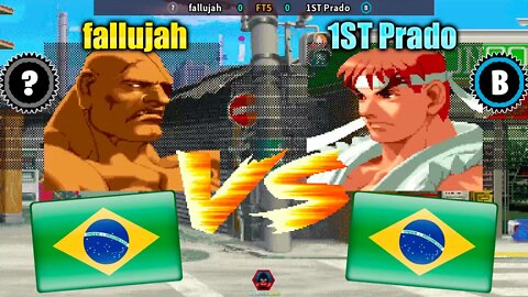 Street Fighter Alpha: Warriors Dreams (fallujah Vs. 1ST Prado) [Brazil Vs. Brazil]