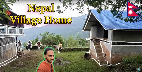 My Village Home in The Mountains of Nepal 🇳🇵