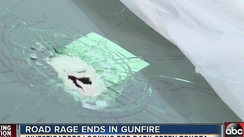 Bullet fired through windshield during road rage incident in Holiday