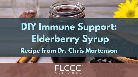 DIY Immune Support Elderberry Syrup (Recipe from Dr. Chris Martenson)